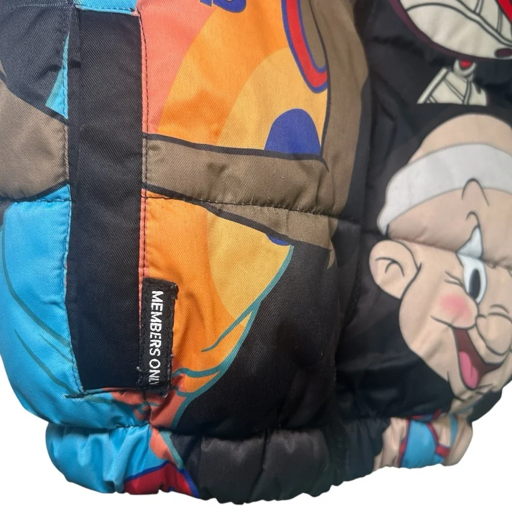 Members Only Space Jam: New Legacy Puffer Jacket Looney Tunes Squad Size 4